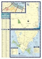 Port Lincoln Town Map Back 141x200 