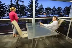 Relax on the Balcony at Sunset!