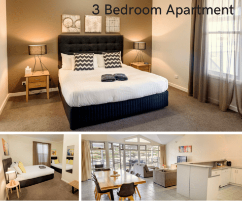 Book Direct our 3 Bedroom Apartment